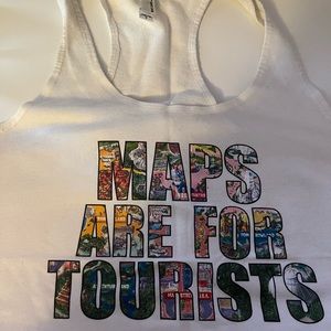 Custom Disney Map Tank